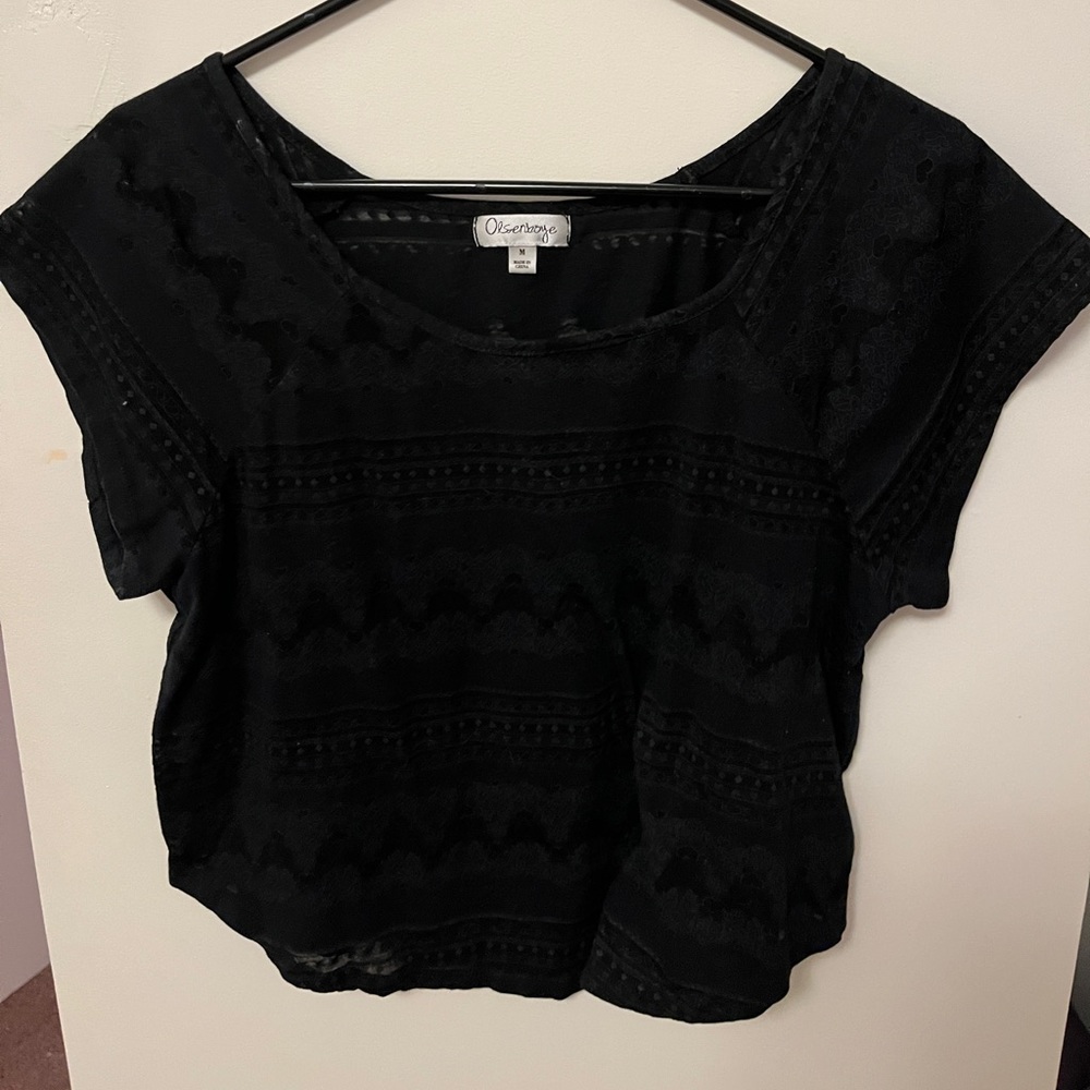 boho print top